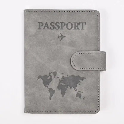 Leather Passport & Card Holder | Sleek Travel Essential