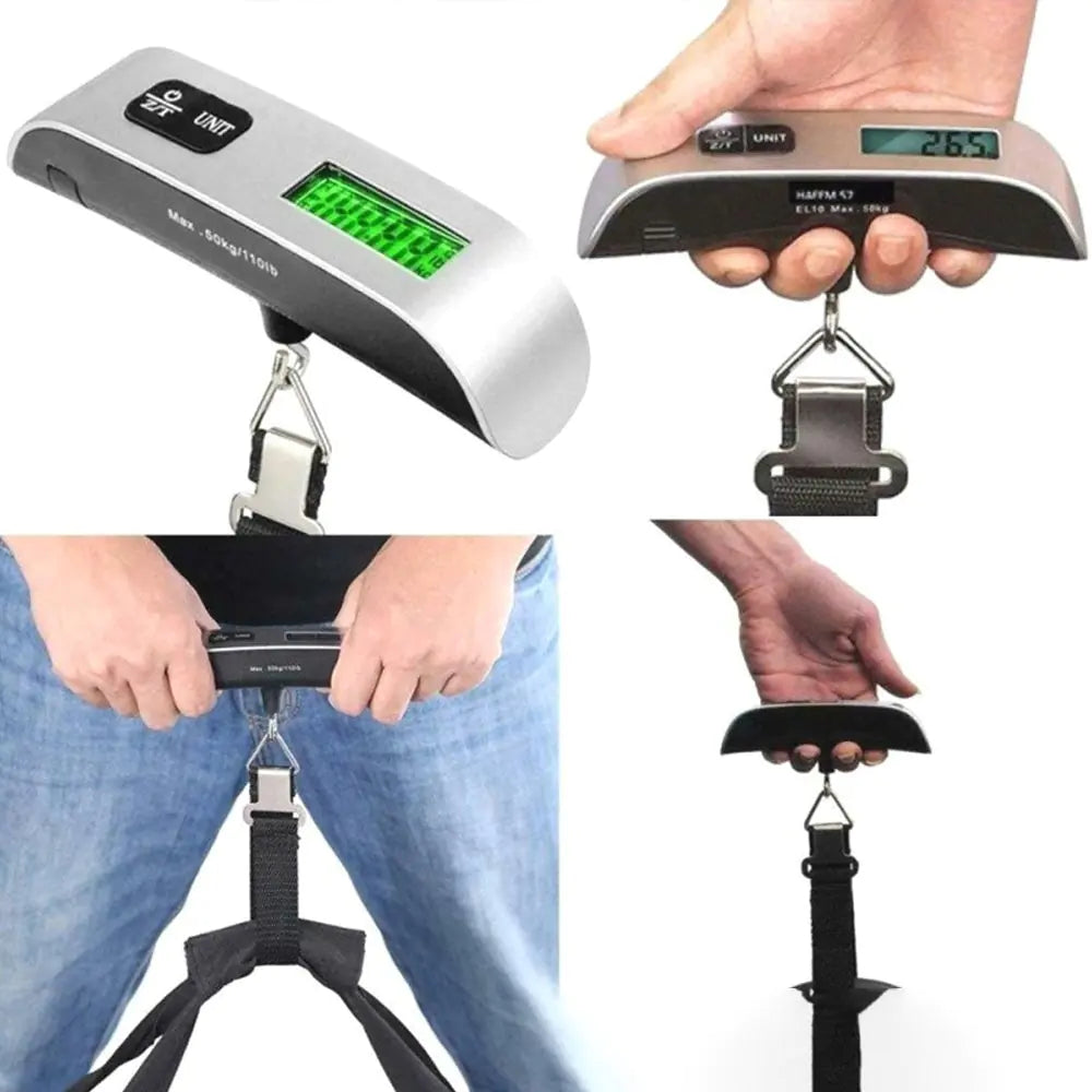 Portable Handheld Luggage Scale | Travel Light & Right