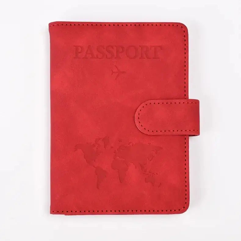 Leather Passport & Card Holder | Sleek Travel Essential