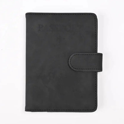 Leather Passport & Card Holder | Sleek Travel Essential