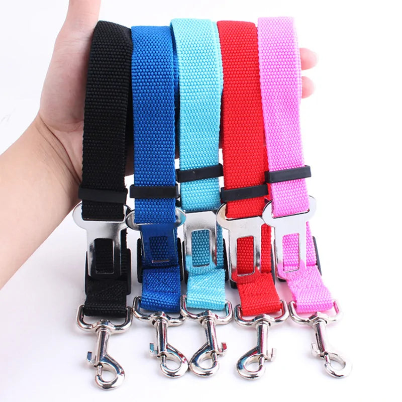 Adjustable Pets Car Seat Belt Harness | Safety & Comfort