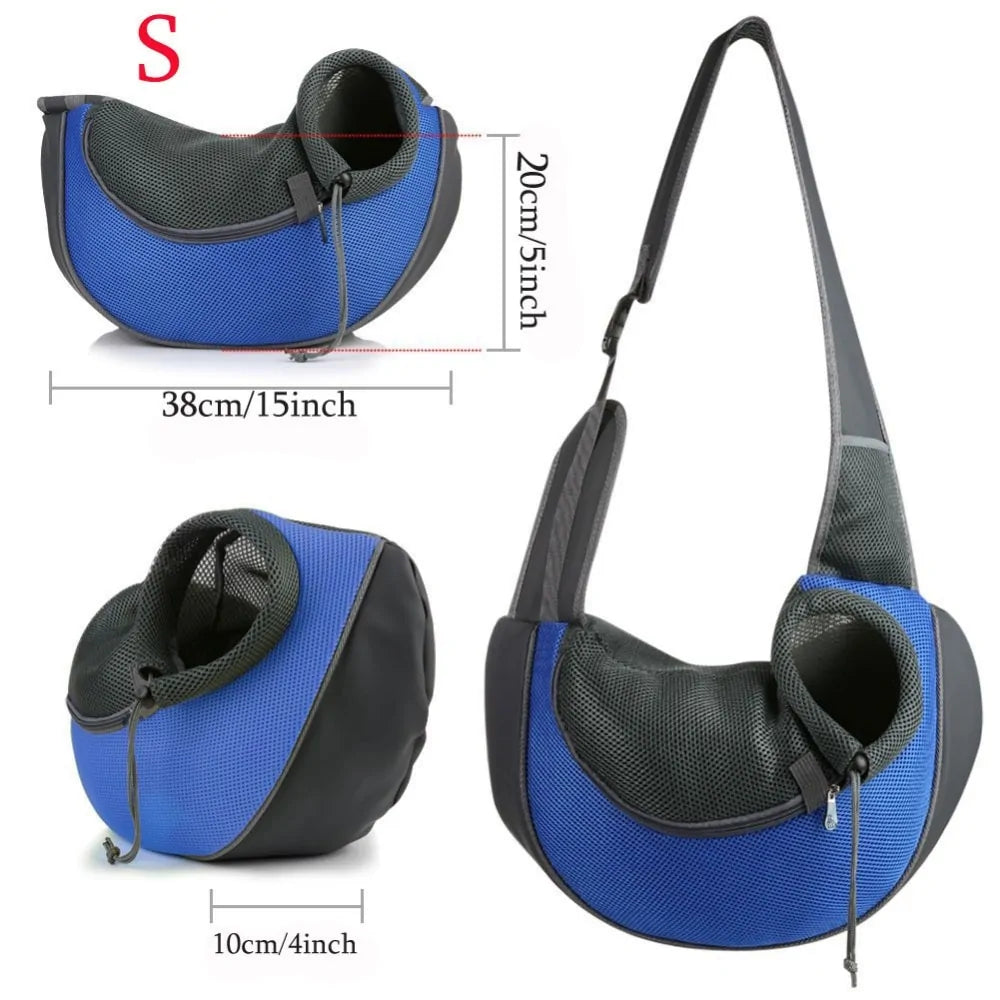 Breathable Dog Travel Handbag Carrier | Comfort & Style