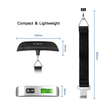 Portable Handheld Luggage Scale | Travel Light & Right