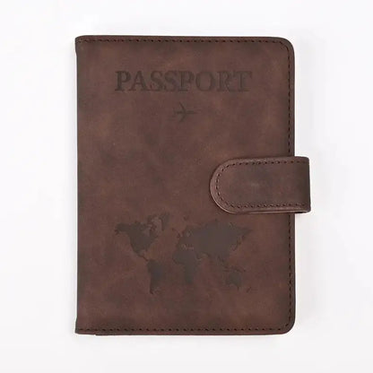 Leather Passport & Card Holder | Sleek Travel Essential