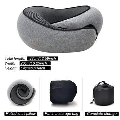 Memory Foam Travel Pillow | Ultimate Neck Support