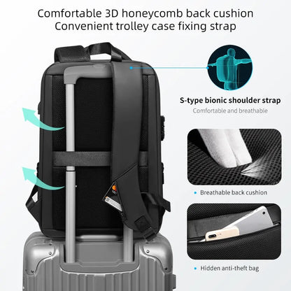 Anti-Theft Laptop Backpack | Secure & Stylish Bags