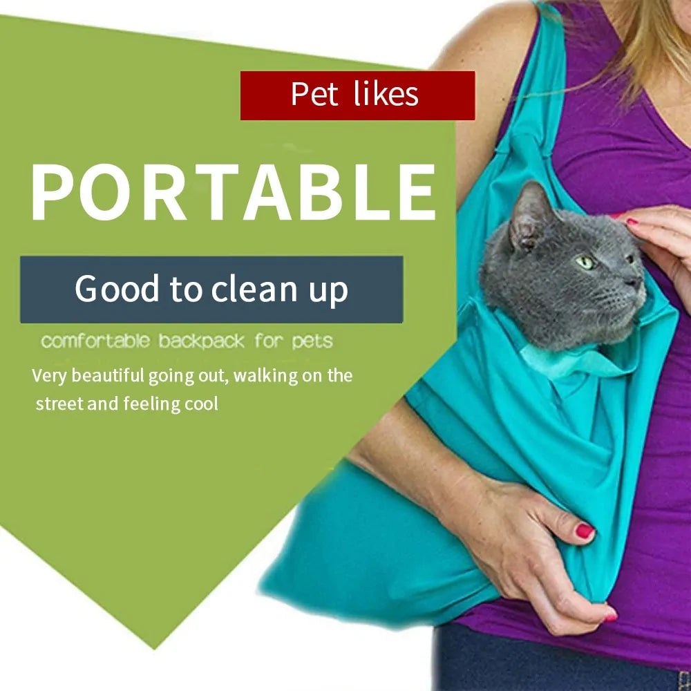 Cat Travel Pouch | Secure & Comfortable for Your Pet