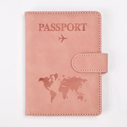 Leather Passport & Card Holder | Sleek Travel Essential