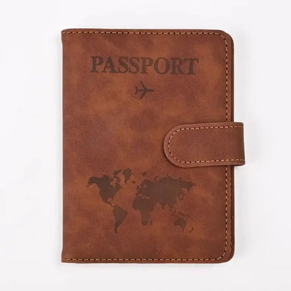 Leather Passport & Card Holder | Sleek Travel Essential