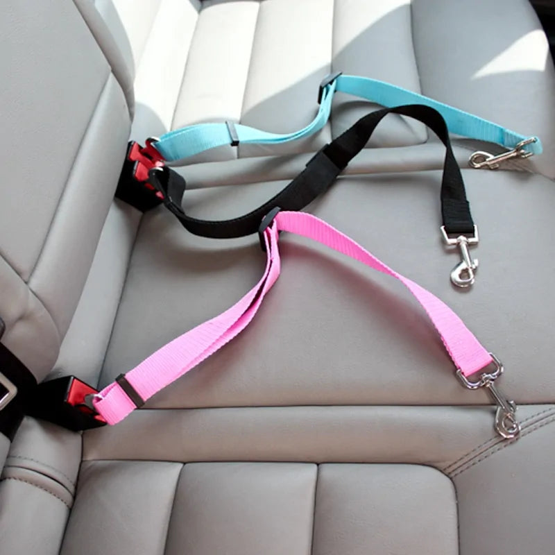 Adjustable Pets Car Seat Belt Harness | Safety & Comfort