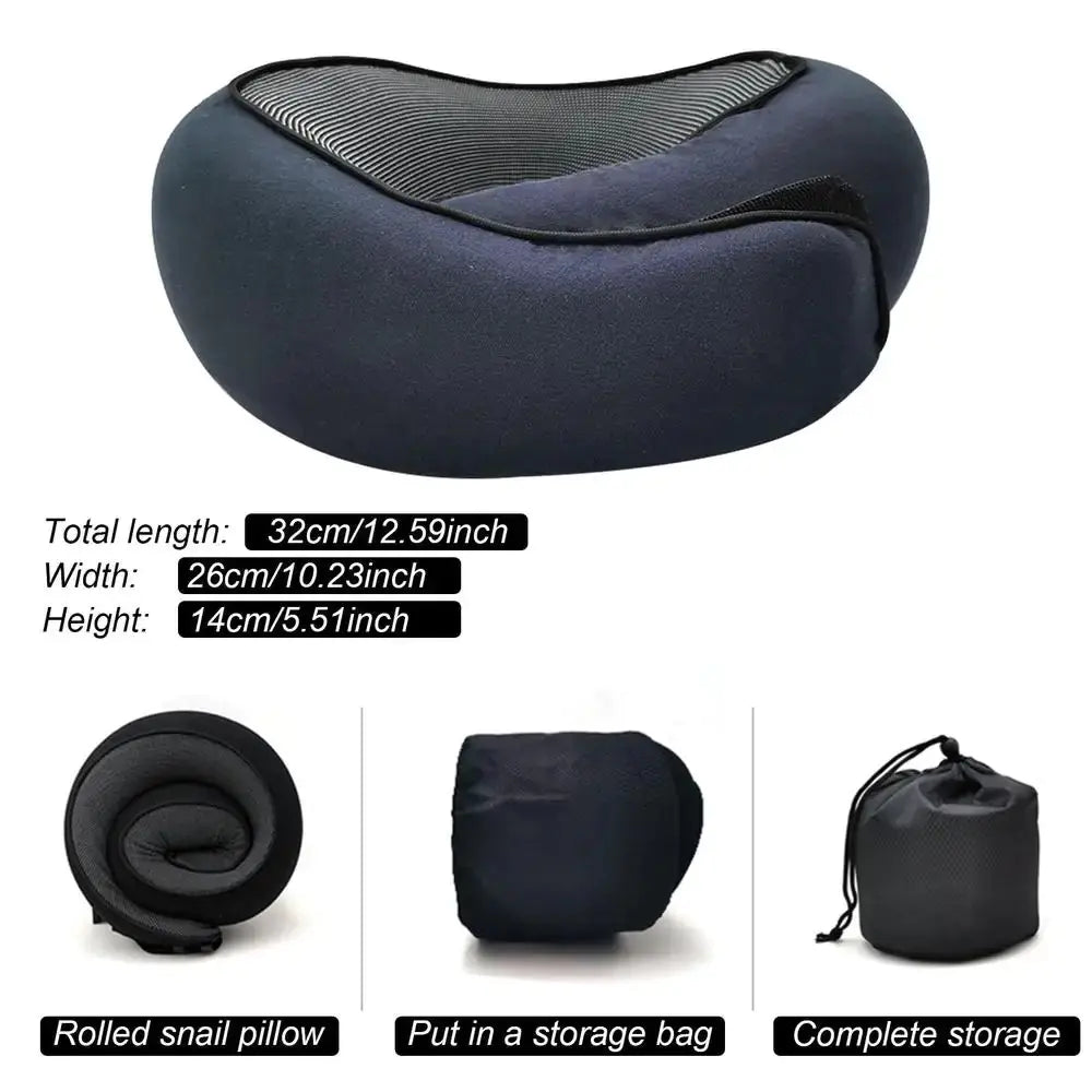 Memory Foam Travel Pillow | Ultimate Neck Support