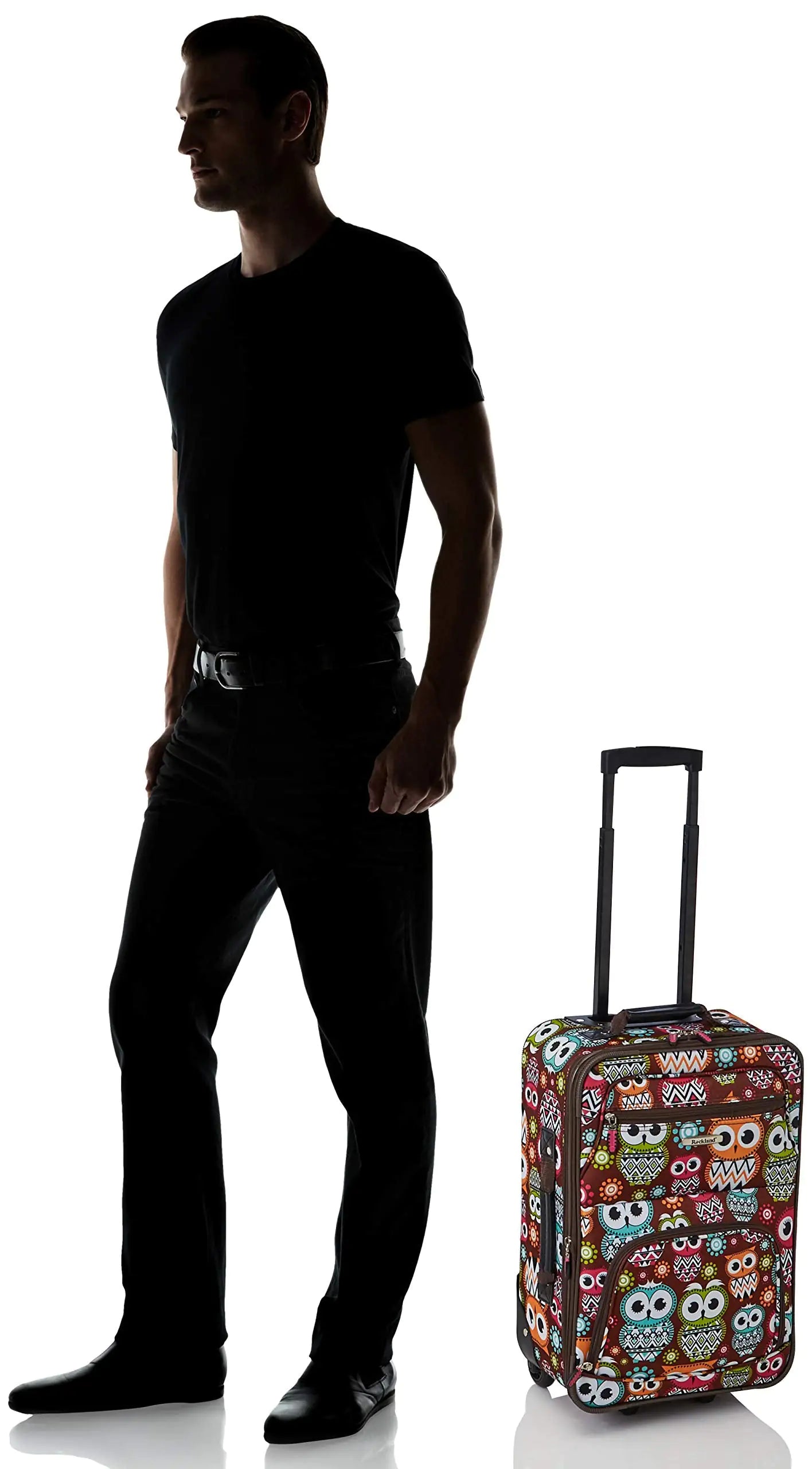 Owl 2-Piece Expandable Luggage Set | Travel in Style