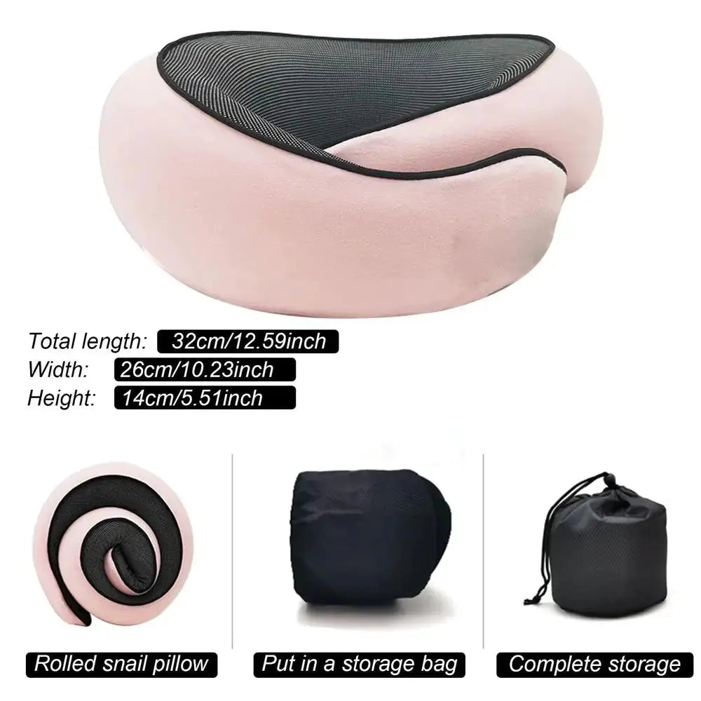 Memory Foam Travel Pillow | Ultimate Neck Support